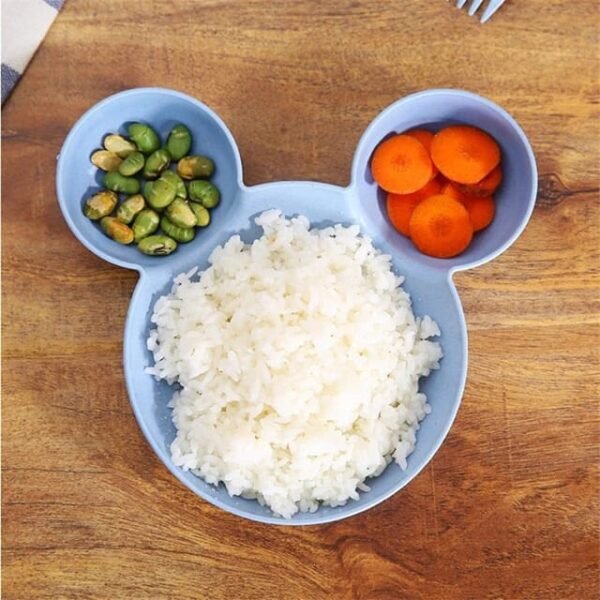 Plato de Mickey Mouse CON CUBIERTOS. 1JG - Imagen 2