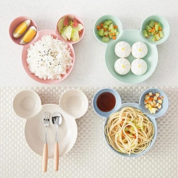 Plato de Mickey Mouse CON CUBIERTOS. 1JG - Imagen 3