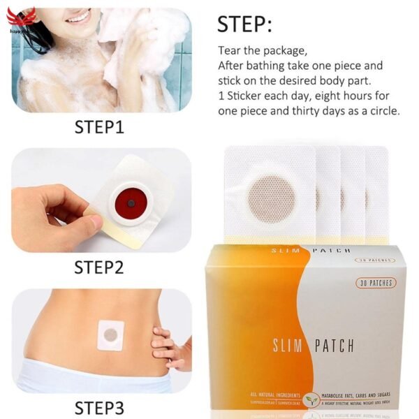 Parche slim patch 30 parches- 1 caja