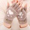 01224- GUANTES AFELPADOS DE GATO (1 PZA)