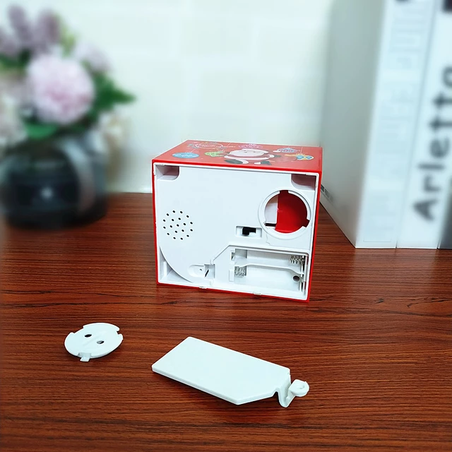 6802 - Alcancía electrónica de papa noel (1 PZA) - Imagen 6