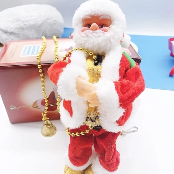 🦌❄️☃️ADORNO SANTA CLAUS ESCALADA ELÉCTRICA ☃️❄️🦌 - Imagen 2