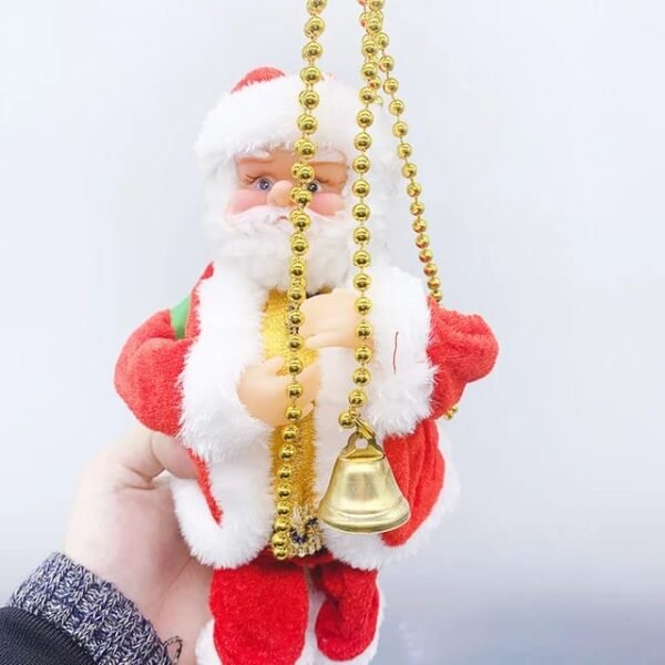 🦌❄️☃️ADORNO SANTA CLAUS ESCALADA ELÉCTRICA ☃️❄️🦌