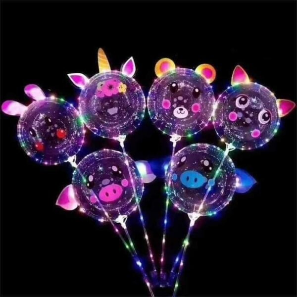 B173-GLOBOS DE LUZ LED "ANIMALS"