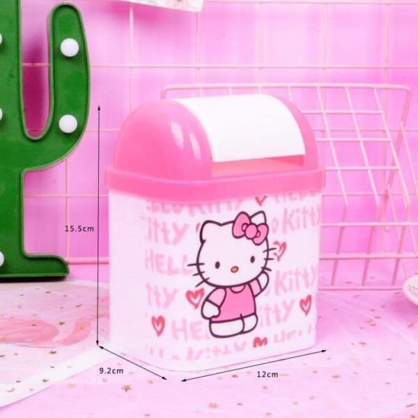 PAPELERA DE ESCRITORIO,  HELLO KITTY (1 PZA) - Imagen 5