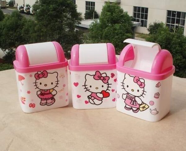 PAPELERA DE ESCRITORIO,  HELLO KITTY (1 PZA) - Imagen 6