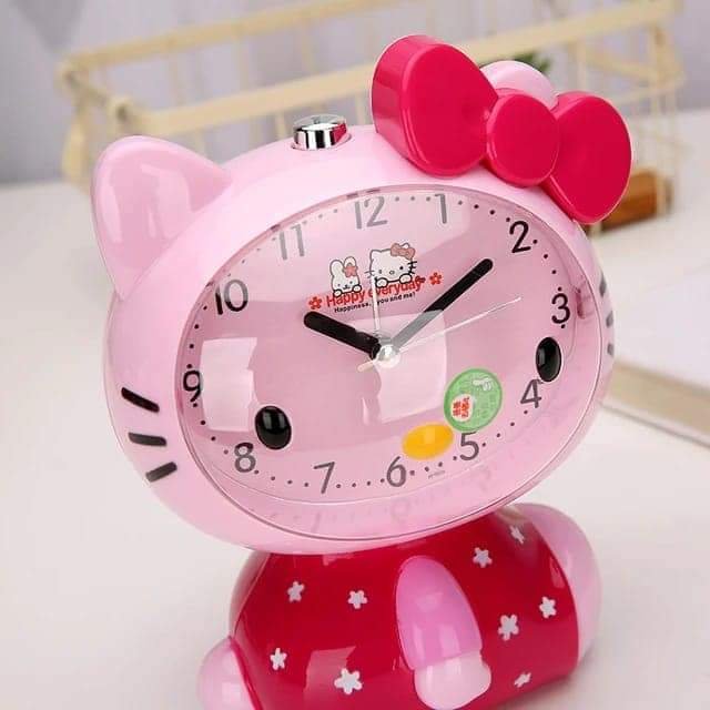 9028-RELOJ-DESPERTADOR KITTY 1PZA - Imagen 4