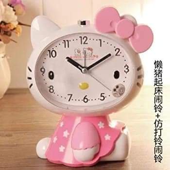 9028-RELOJ-DESPERTADOR KITTY 1PZA - Imagen 5