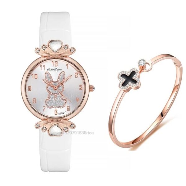 RELOJ DE "CONEJO" INCLUYE ESTUCHE Y PULSERA (1PZA) - Imagen 8