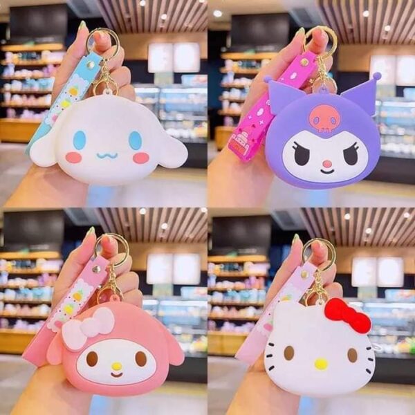 MONEDERO SILICON SANRIO-DISNEY (1PZA)