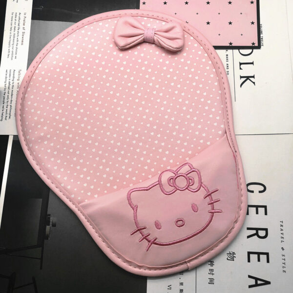 A0003-TAPETE HELLO KITTY PARA MOUSE CON COJIN (1PZA)