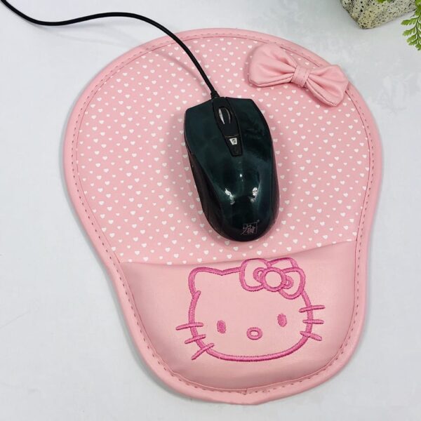 A0003-TAPETE HELLO KITTY PARA MOUSE CON COJIN (1PZA) - Imagen 2