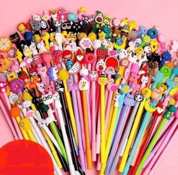 PLUMAS BTS Y PERSONAJES (1BOLSA CON 20 PLUMAS )