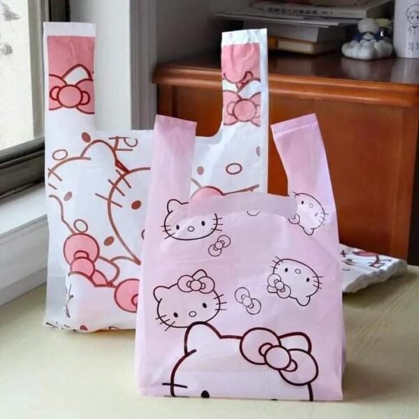 HBXD- BOLSA DE PLÁSTICO HELLO KITTY (1 PAQUETE)
