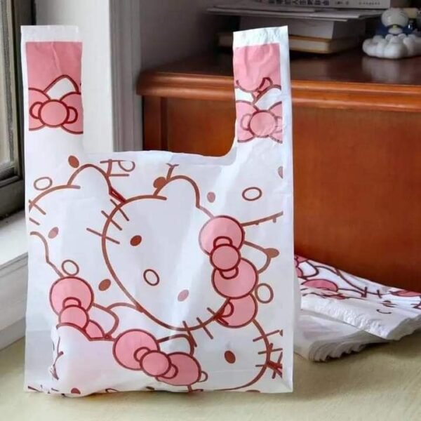 HBXD- BOLSA DE PLÁSTICO HELLO KITTY (1 PAQUETE) - Imagen 2