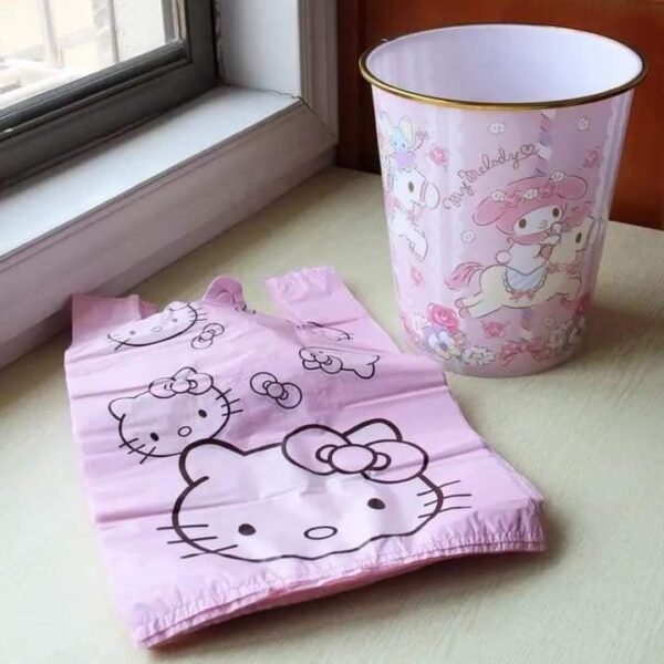 HBXD- BOLSA DE PLÁSTICO HELLO KITTY (1 PAQUETE) - Imagen 5