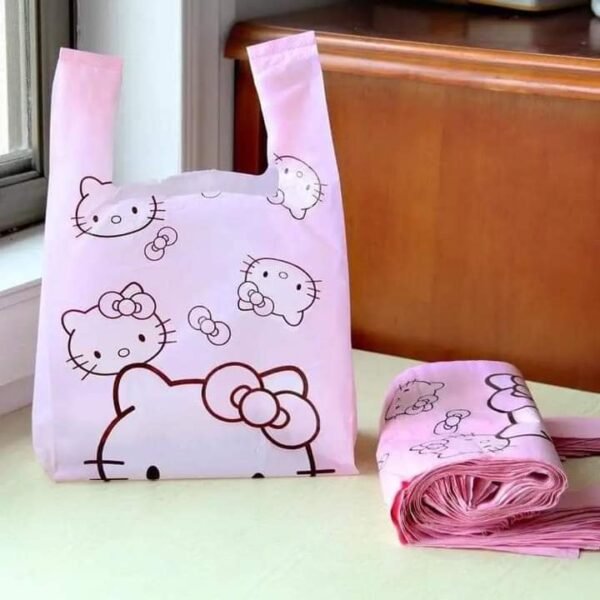 HBXD- BOLSA DE PLÁSTICO HELLO KITTY (1 PAQUETE) - Imagen 3