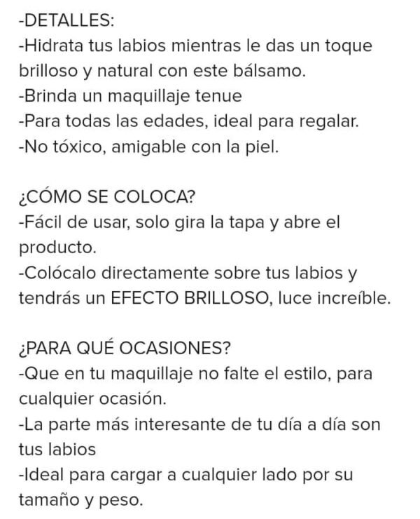 LB3145 -BÁLSAMO HIDRATANTE DE FRESA (1 CAJA CON 24 PZAS) - Imagen 5