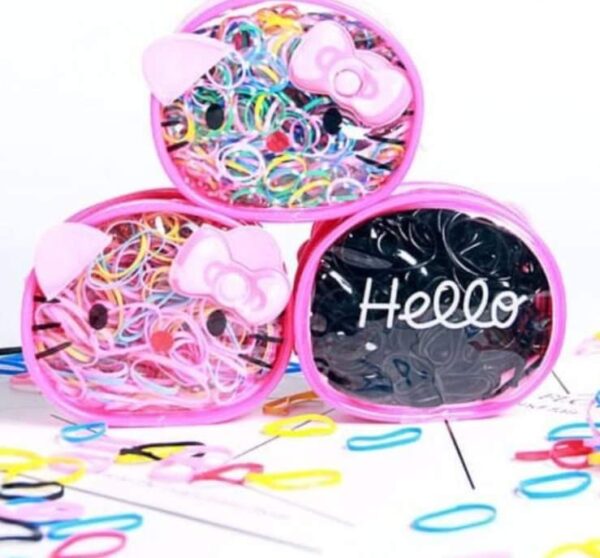 LIGAS PARA CABELLO HELLO KITTY (1PZA)