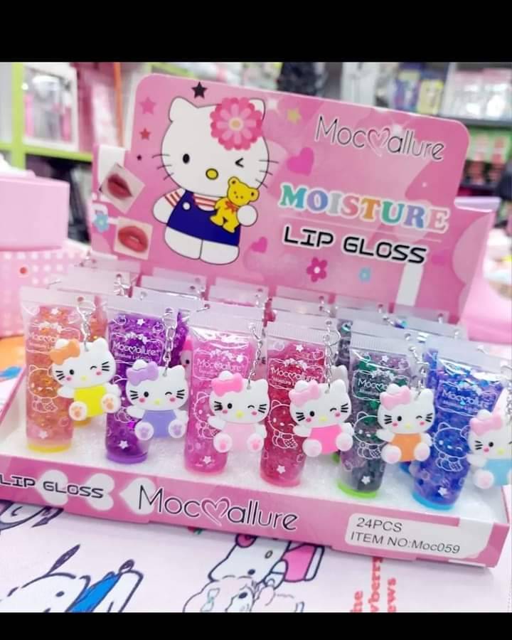 Gloss Hello Kitty Diamond Gourmand à La Noix De Coco - 2,5ml - Maybelline - Brillant Hydratant