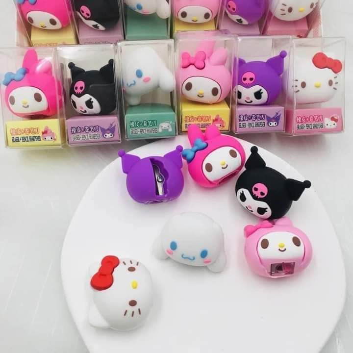 Borrador Con Sacapuntas Sanrio Pza Hs Mayoreo