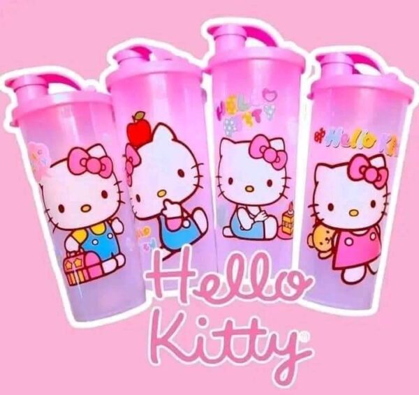 9100-VASO INFANTIL HELLO KITTY (6PZAS)