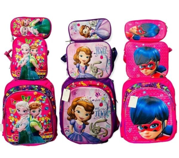 MOCHILA COMBO ESCOLAR PERSONAJES (1PZA) - Imagen 7