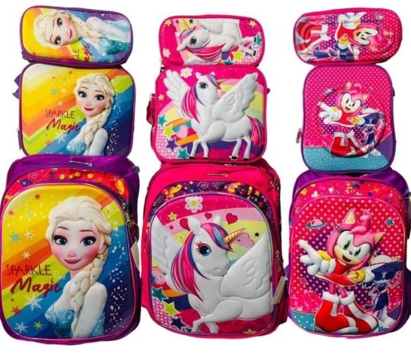 MOCHILA COMBO ESCOLAR PERSONAJES (1PZA) - Imagen 9
