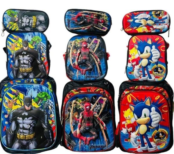 MOCHILA COMBO ESCOLAR PERSONAJES (1PZA) - Imagen 11