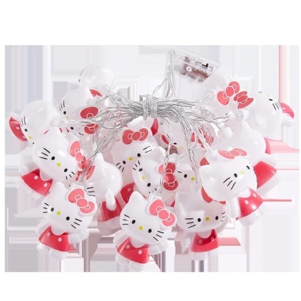 LU3195 -🌈🎀SERIE DE LUCES HELLO KITTY (SOLO MODELO GARRITA) 💖💖🌈(1 PZA) - Imagen 2