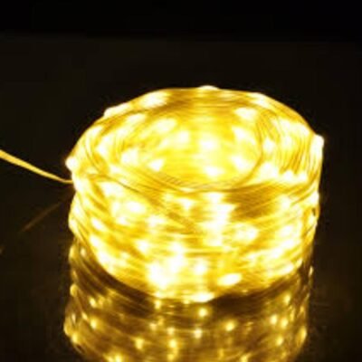 2257- TIRA DE LUZ LED LUZ BLANCA, CALIDA Y DE COLORES (30M) 1 PZA