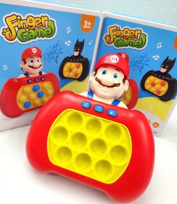 TZTJ- POP IT ELECTRONICO "MARIO BROSS/LUIGI/POKEMON" (1 PZA)
