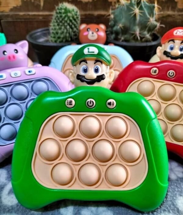 TZTJ- POP IT ELECTRONICO "MARIO BROSS/LUIGI/POKEMON" (1 PZA) - Imagen 6