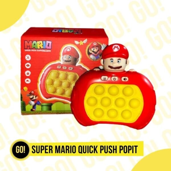 TZTJ- POP IT ELECTRONICO "MARIO BROSS/LUIGI/POKEMON" (1 PZA) - Imagen 9