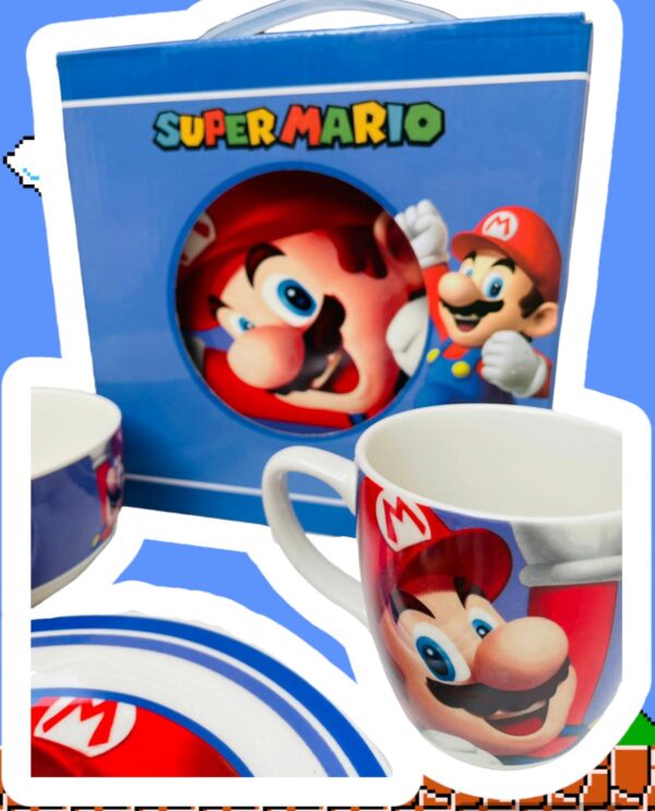 SU65- SET DE CERAMICA 3 EN "MARIO BROSS" - Imagen 4