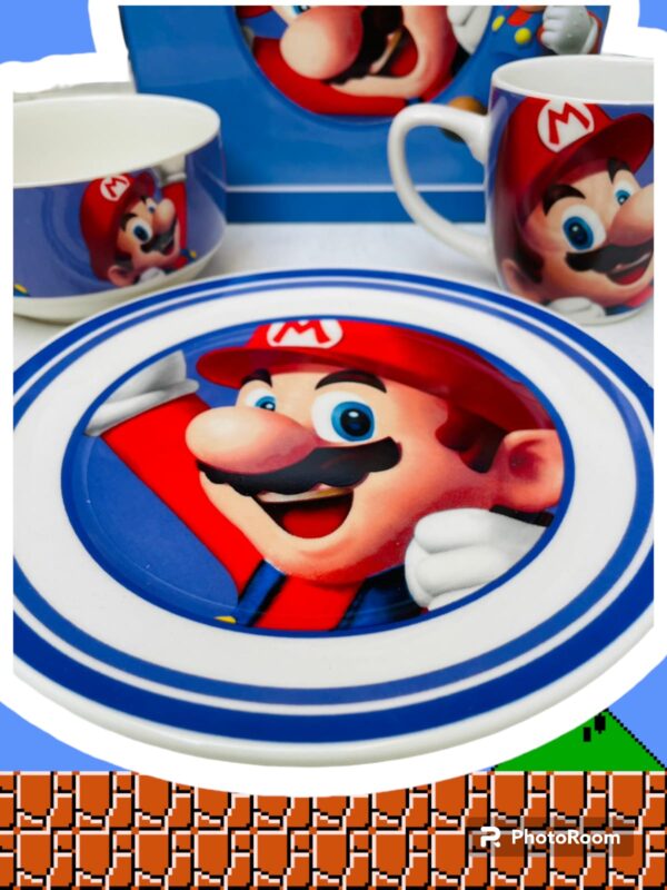 SU65- SET DE CERAMICA 3 EN "MARIO BROSS" - Imagen 2