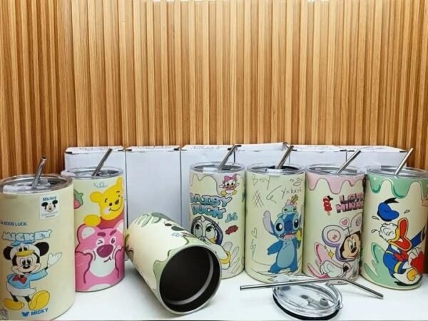 LU6949-48- TERMO DE PERSONAJES CON POPOTE METALICO (1 PZA) - Imagen 3