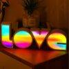 LU6917 - LAMPARA LOVE 3D CON CAJA (1 PZA)