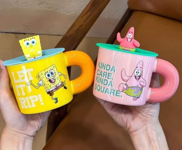 5012- TAZA DE BOB ESPONJA/PATRICIO ESTRELLA (1 PZA) - Imagen 8