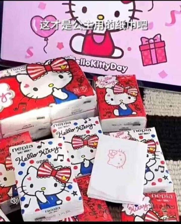 XH2211- KLEENEX "HELLO KITTY" (1 DECENA ) - Imagen 4
