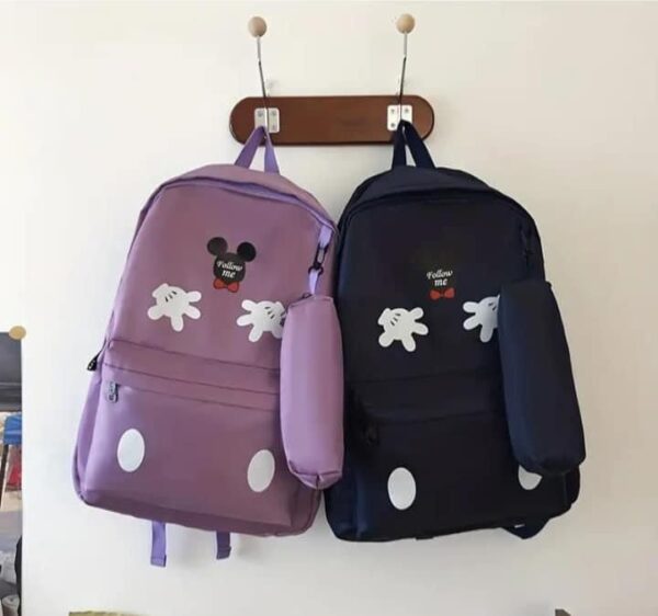 1117- MOCHILA "MICKEY MOUSE" CON LAPICERA (1 PZA)