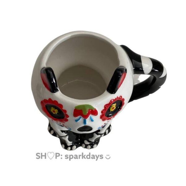 TCB049-TAZA "GATO CALAVERA"(1PZA) - Imagen 5