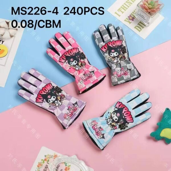 226-5-4-3- GUANTES DE STITCH/KUROMI/ HELLO KITTY (1 TERCIA) - Imagen 2