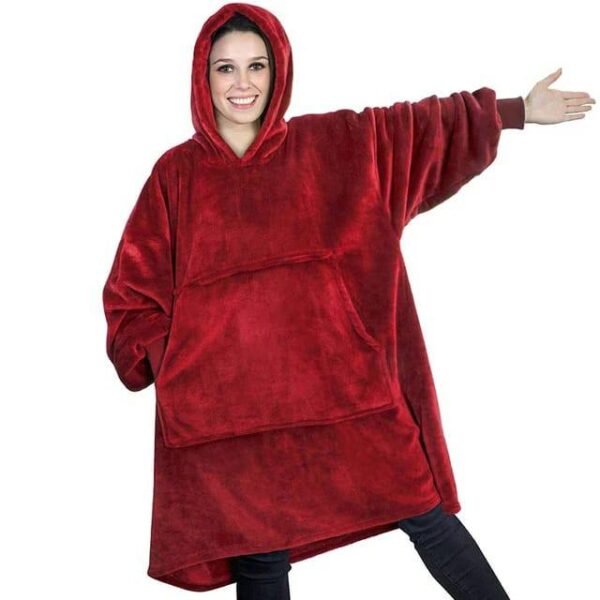 AR11747B- SUDADERA JUMBO AFELPADA PARA ADULTO (1 PZA) - Imagen 7