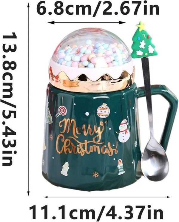 6653-1/J1287- TAZA NAVIDEÑA CON CÚPULA (1 PZA) - Imagen 3