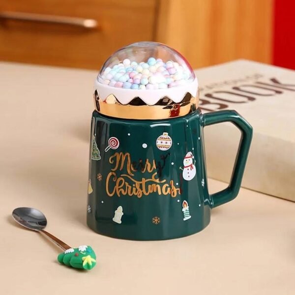 6653-1/J1287- TAZA NAVIDEÑA CON CÚPULA (1 PZA) - Imagen 2