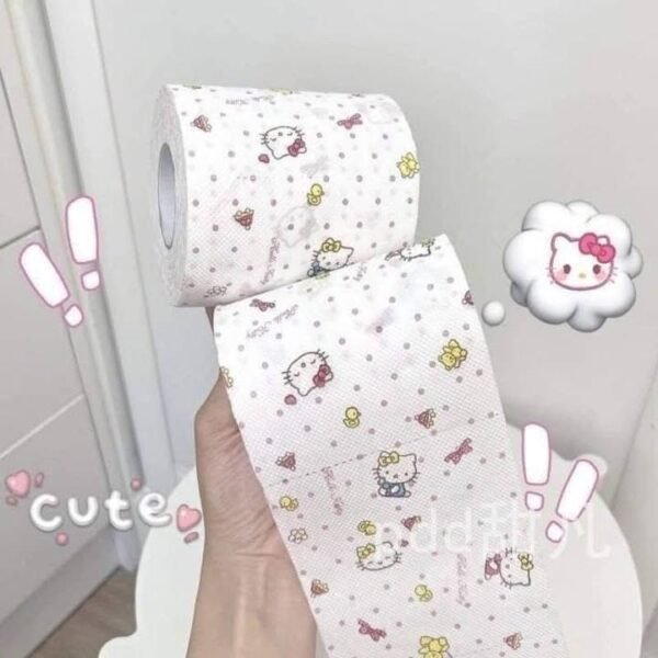 ROLLO DE PAPEL "HELLO KITTY" (1 PZA) - Imagen 5