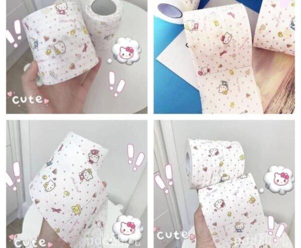 ROLLO DE PAPEL "HELLO KITTY" (1 PZA) - Imagen 4
