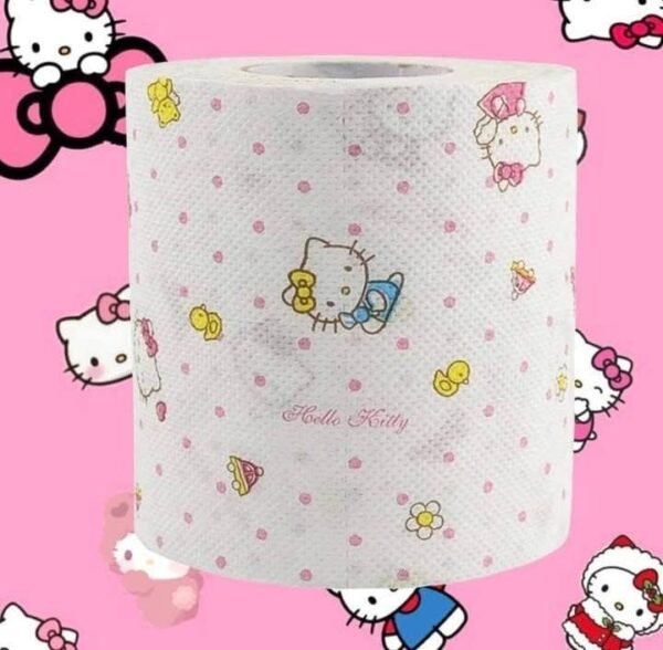 ROLLO DE PAPEL "HELLO KITTY" (1 PZA) - Imagen 2