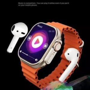 90475-SMARTWATCH S20 PRO MAX CON CORREAS INTERCAMBIABLES Y AUDÍFONOS (1 PZA)